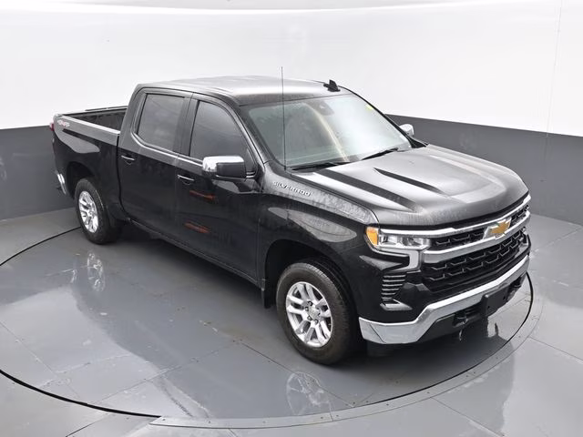 2024 Black Chevrolet Silverado 1500 LT 4X4 Truck