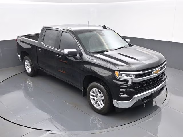 2024 Black Chevrolet Silverado 1500 LT 4X4 Truck