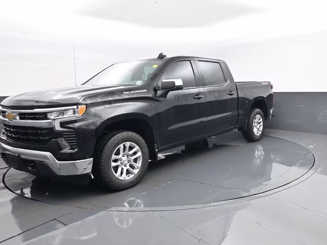 2024 Black Chevrolet Silverado 1500 LT 4X4 Truck