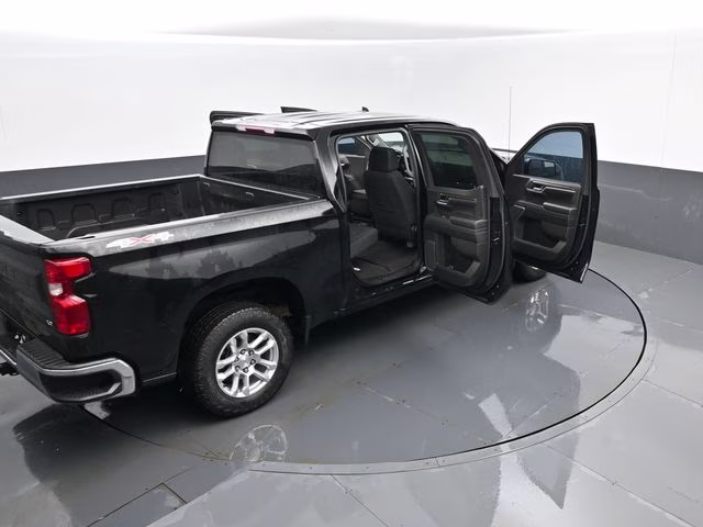 2024 Black Chevrolet Silverado 1500 LT 4X4 Truck