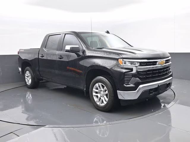 2024 Black Chevrolet Silverado 1500 LT 4X4 Truck
