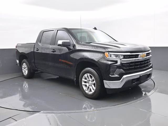 2024 Black Chevrolet Silverado 1500 LT 4X4 Truck