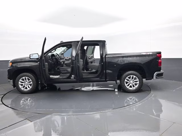 2024 Black Chevrolet Silverado 1500 LT 4X4 Truck
