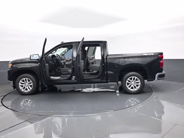 2024 Black Chevrolet Silverado 1500 LT 4X4 Truck