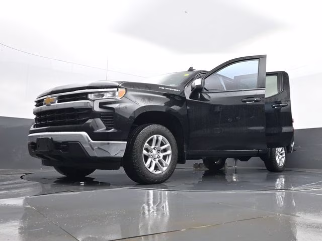 2024 Black Chevrolet Silverado 1500 LT 4X4 Truck