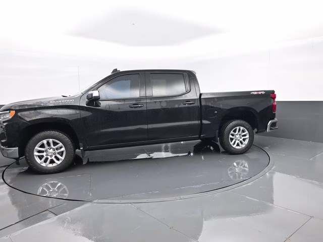 2024 Black Chevrolet Silverado 1500 LT 4X4 Truck
