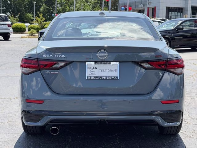 2024 Atlantic Gray Metallic Nissan Sentra SR FWD Sedan