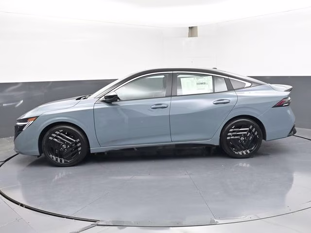2026 Atlantic Gray/Super Black Nissan Sentra SR FWD Sedan