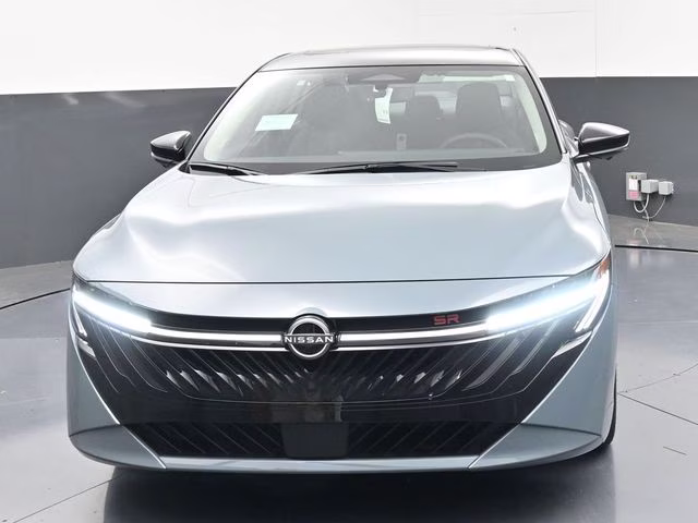 2026 Atlantic Gray/Super Black Nissan Sentra SR FWD Sedan