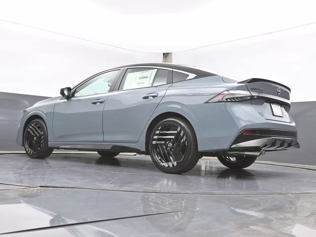 2026 Atlantic Gray/Super Black Nissan Sentra SR FWD Sedan