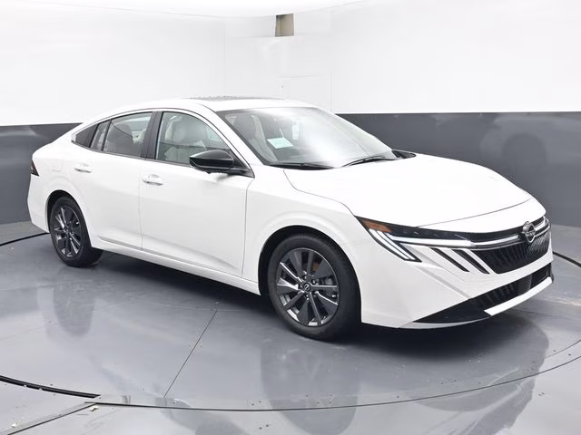 2026 Aspen White Tricoat Nissan Sentra SL FWD Sedan