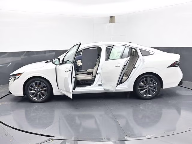 2026 Aspen White Tricoat Nissan Sentra SL FWD Sedan