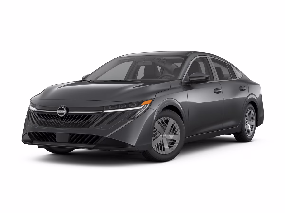 2026 Atlantic Gray/Super Black Nissan Sentra SR FWD Sedan
