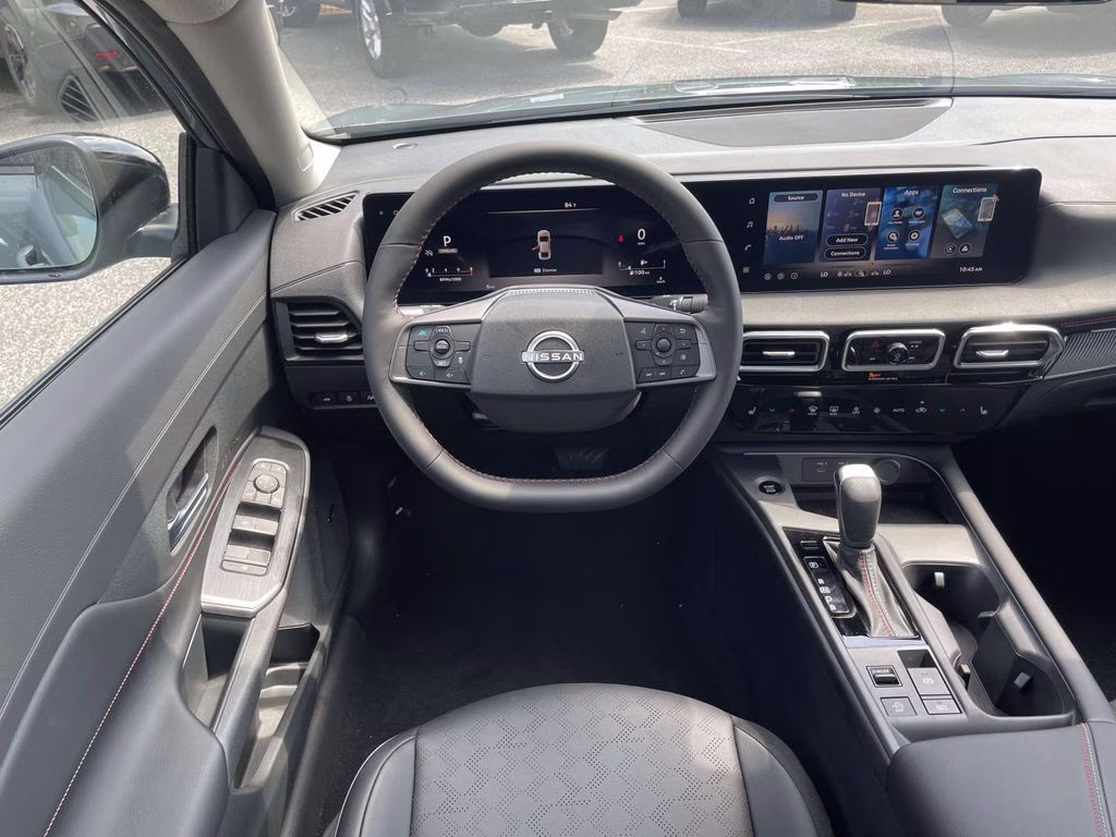 2026 Atlantic Gray/Super Black Nissan Sentra SR FWD Sedan