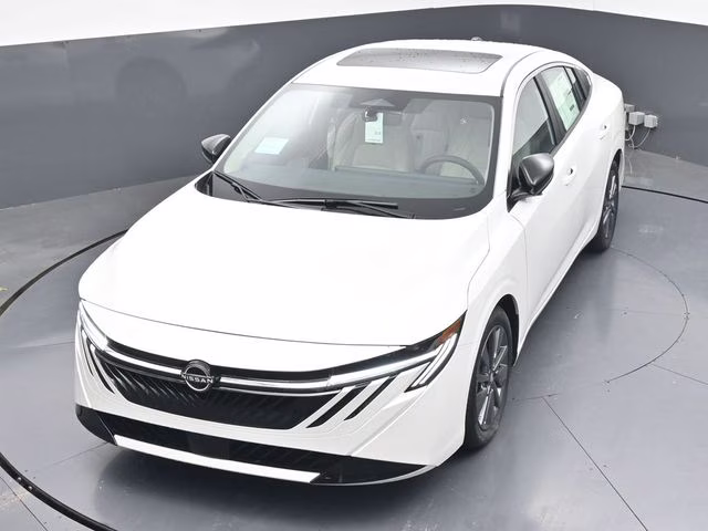 2026 Aspen White Tricoat Nissan Sentra SL FWD Sedan