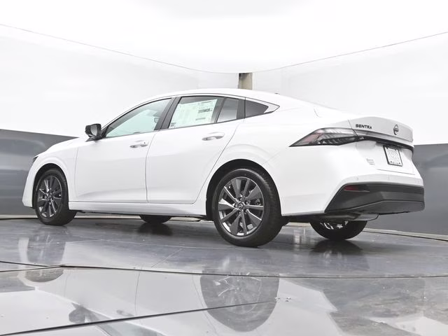 2026 Aspen White Tricoat Nissan Sentra SL FWD Sedan