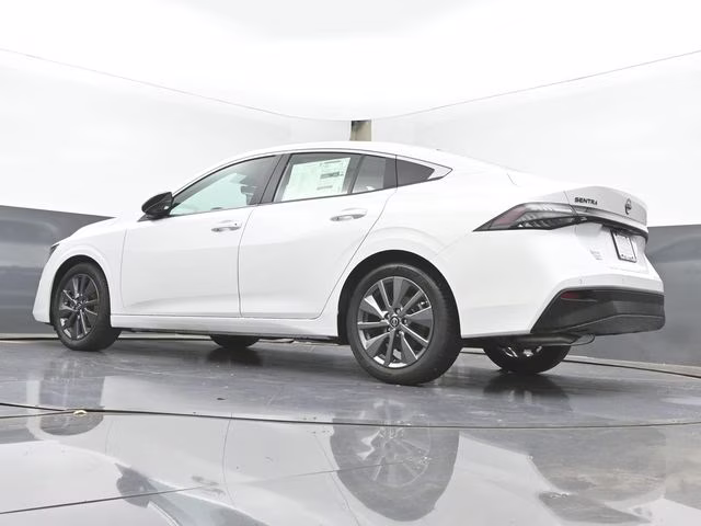 2026 Aspen White Tricoat Nissan Sentra SL FWD Sedan