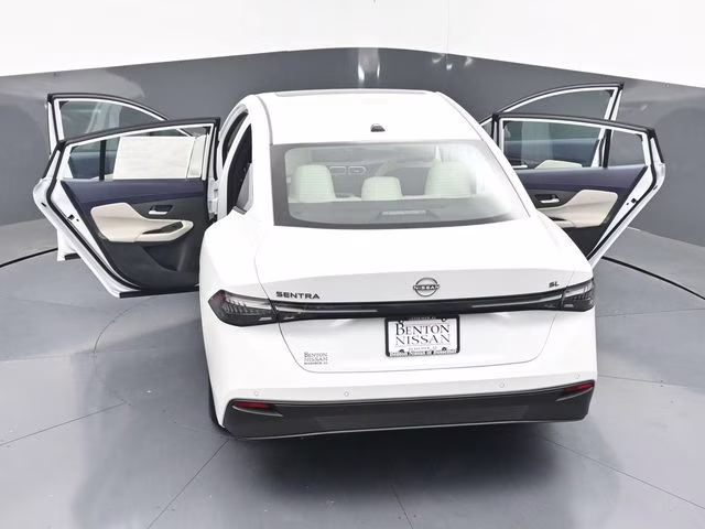 2026 Aspen White Tricoat Nissan Sentra SL FWD Sedan
