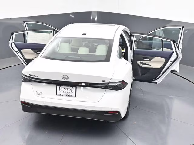 2026 Aspen White Tricoat Nissan Sentra SL FWD Sedan