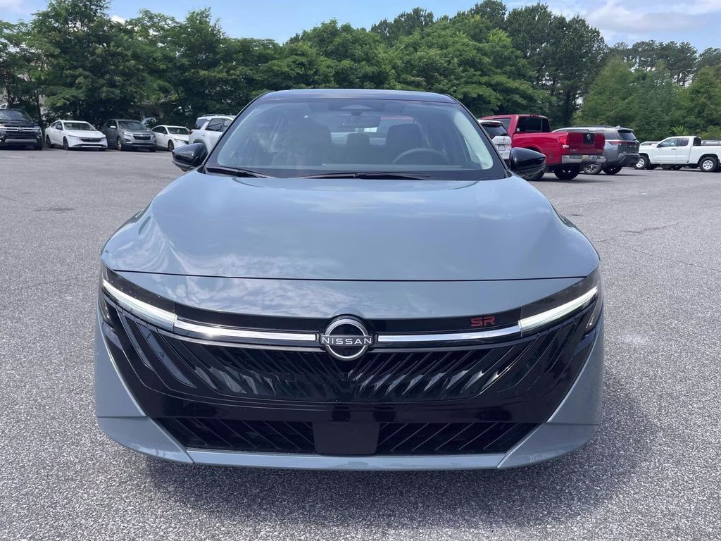 2026 Atlantic Gray/Super Black Nissan Sentra SR FWD Sedan