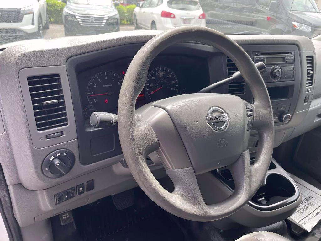 2017 Pearl White Nissan NV Passenger S RWD Van