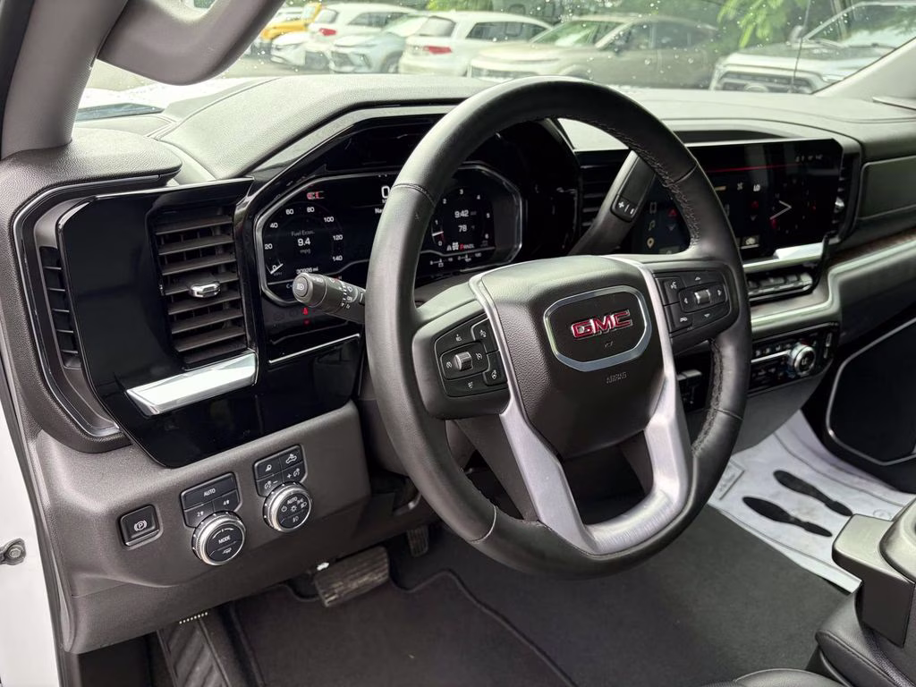2025 Summit White GMC Sierra 1500 SLT 4X4 Truck