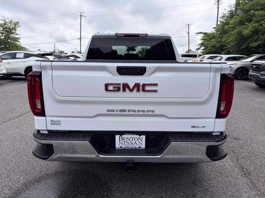 2025 Summit White GMC Sierra 1500 SLT 4X4 Truck