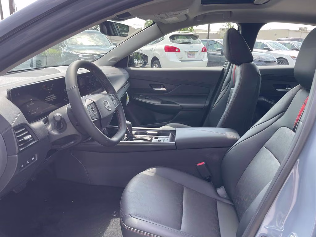 2026 Atlantic Gray/Super Black Nissan Sentra SR FWD Sedan