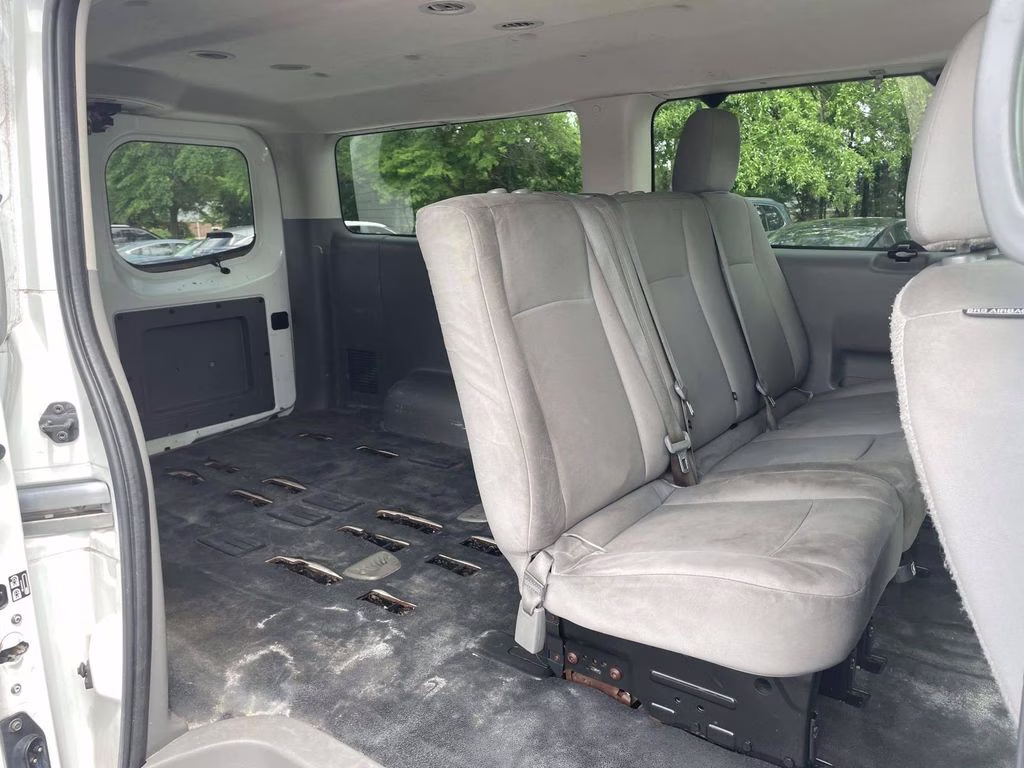 2017 Pearl White Nissan NV Passenger S RWD Van