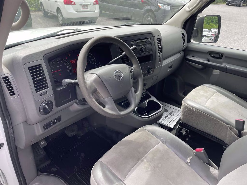 2017 Pearl White Nissan NV Passenger S RWD Van