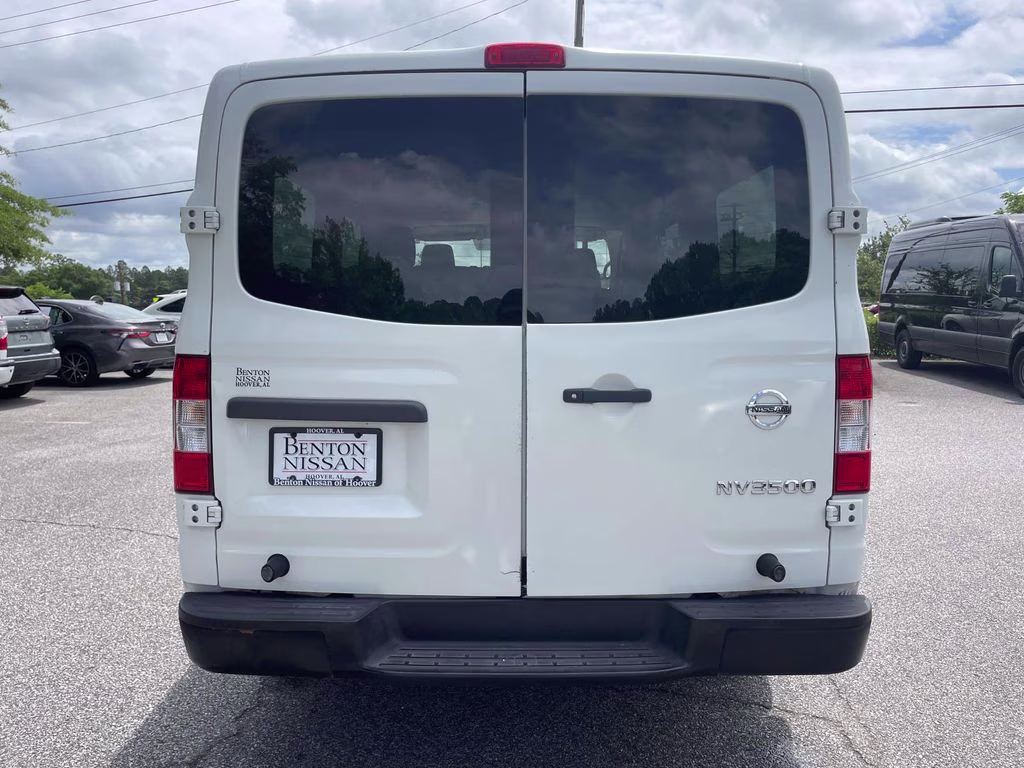 2017 Pearl White Nissan NV Passenger S RWD Van