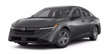 2026 Atlantic Gray/Super Black Nissan Sentra SR FWD Sedan
