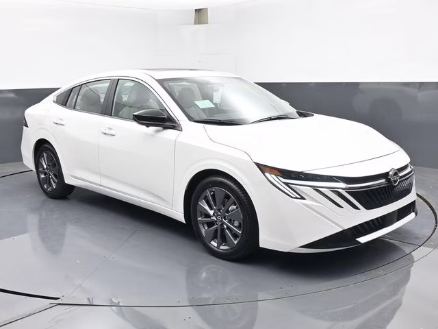 2026 Aspen White Tricoat Nissan Sentra SL FWD Sedan