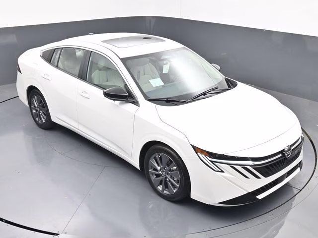2026 Aspen White Tricoat Nissan Sentra SL FWD Sedan
