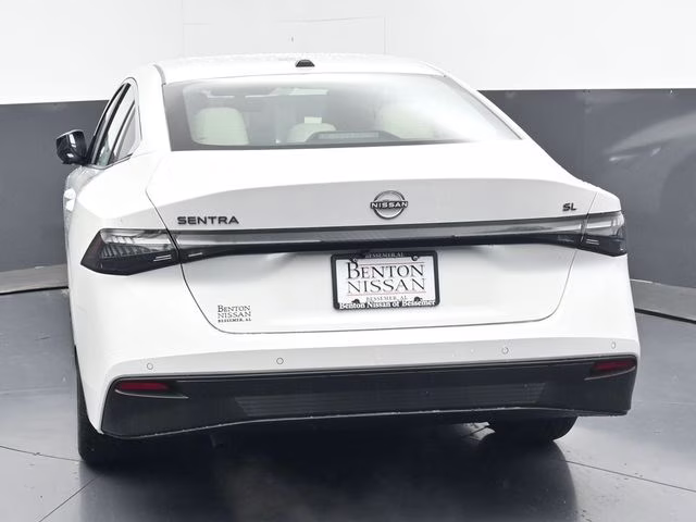 2026 Aspen White Tricoat Nissan Sentra SL FWD Sedan