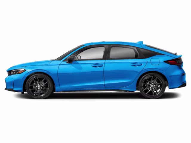 2026 Boost Blue Pearl Honda Civic Sport FWD Hatchback