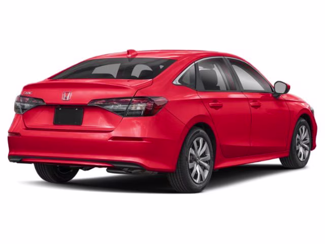 2026 Rallye Red Honda Civic LX FWD Sedan