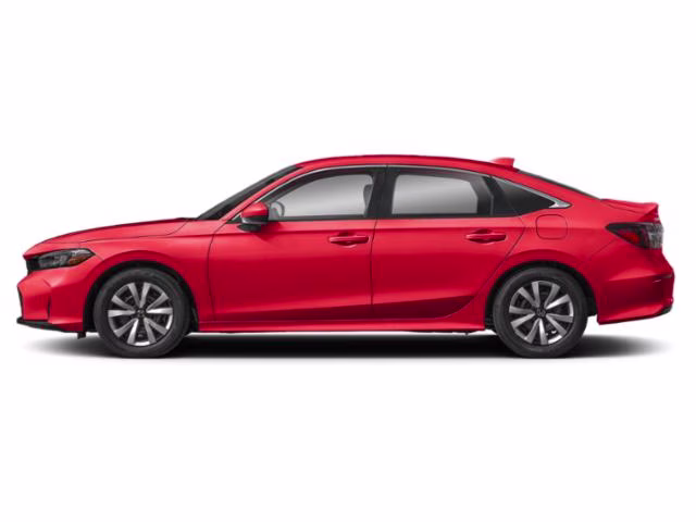 2026 Rallye Red Honda Civic LX FWD Sedan