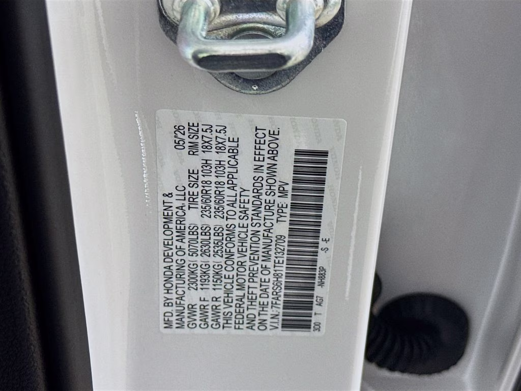 2026 Platinum White Pearl Honda CR-V Hybrid Sport-L AWD SUV