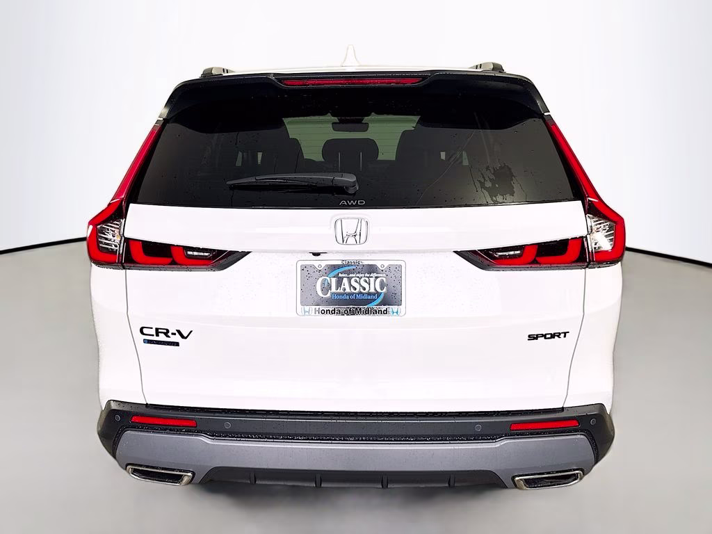2026 Platinum White Pearl Honda CR-V Hybrid Sport-L AWD SUV