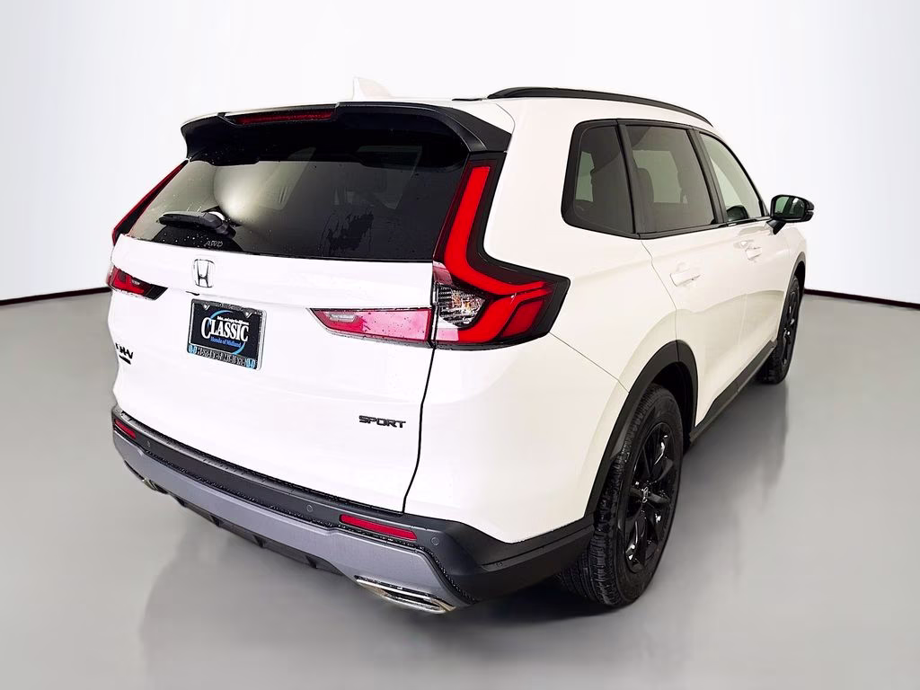2026 Platinum White Pearl Honda CR-V Hybrid Sport-L AWD SUV