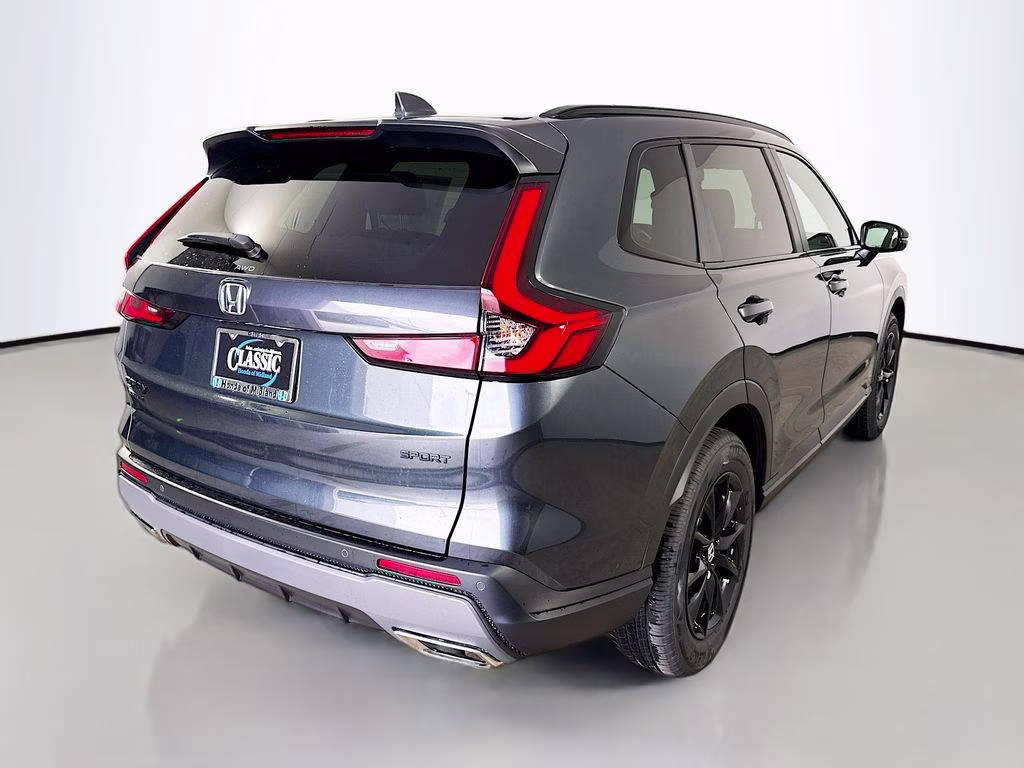 2026 Meteorite Gray Metallic Honda CR-V Hybrid Sport-L AWD SUV