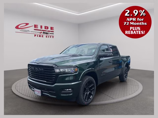 2026 Serrano Green Metallic Ram 1500 Laramie Night Edition 4X4 Truck