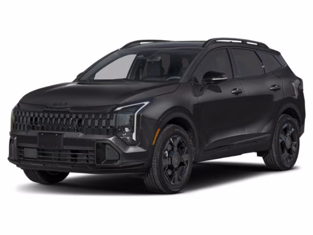 2026 Black Kia Sportage Hybrid X-Line AWD SUV