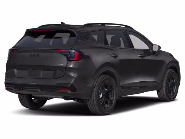 2026 Black Kia Sportage Hybrid X-Line AWD SUV