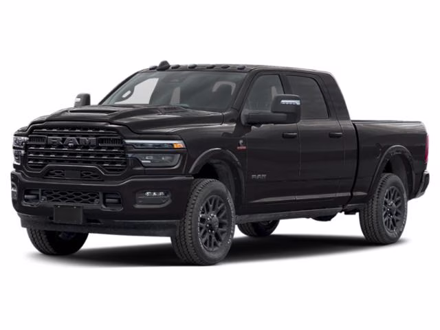 2026 Diamond Black Crystal Pearlcoat Ram 3500 Limited 4X4 Truck