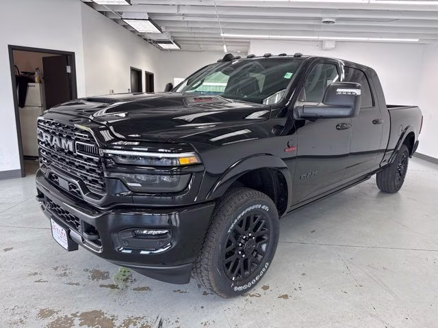 2026 Diamond Black Crystal Pearlcoat Ram 3500 Limited Night Edition 4X4 Truck