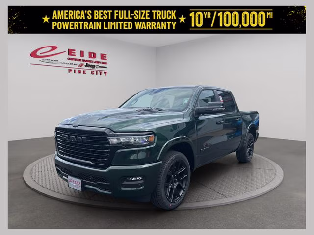 2026 Serrano Green Metallic Ram 1500 Laramie Night Edition 4X4 Truck