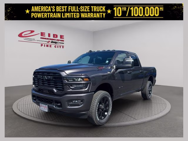 2026 Granite Crystal Metallic Clearcoat Ram 3500 Big Horn Night Edition 4X4 Truck