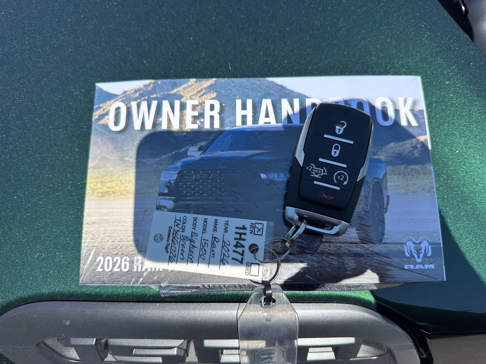 2026 Serrano Green Metallic Ram 1500 Big Horn/Lone Star 4X4 Truck